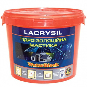 Мастика гідроізоляційна Lacrysil AQUASTOP 12 кг