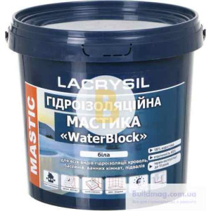 Мастика гідроізоляційна Lacrysil AQUASTOP 4,5 кг