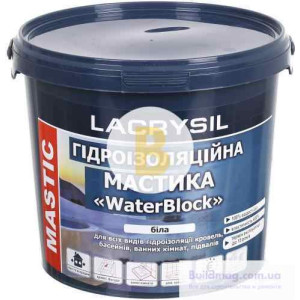 Мастика гідроізоляційна Lacrysil WaterBlock 6 кг