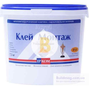 Монтажний клей ІРКОМ ІРКОМ Монтаж 7 кг