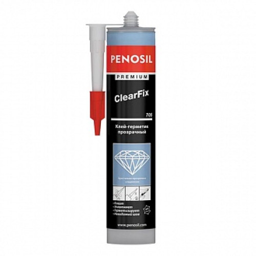 Монтажний клей PENOSIL Premium Clear Fix прозорий 290 мл