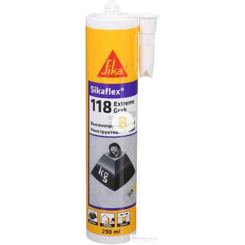 Монтажний клей Sika Sikaflex 118 Extreme Grab 290 мл