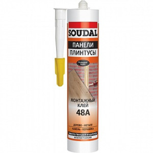 Монтажний клей SOUDAL 48А 280 мл