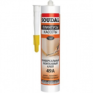 Монтажний клей SOUDAL 49А 280 мл