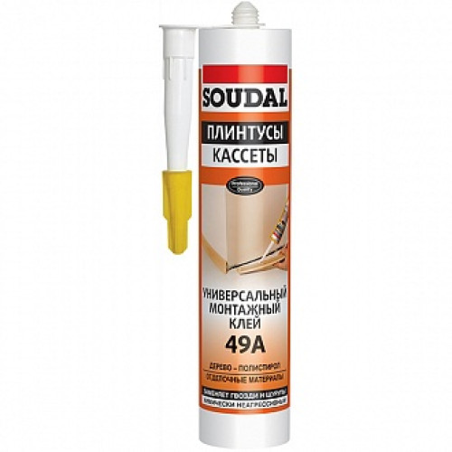Монтажний клей SOUDAL 49А 280 мл