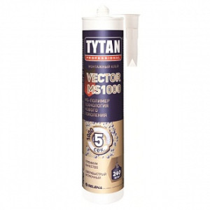 Монтажний клей Tytan Vector MS1000 білий 290 мл