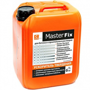 Прискорювач твердіння Coral MasterFix 5 л