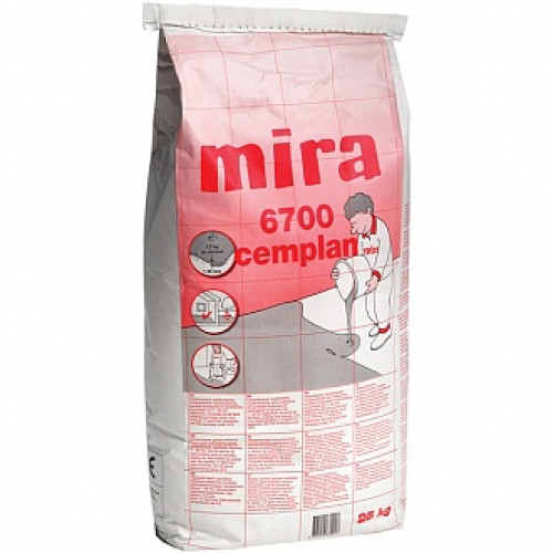 Самовирівнююча підлога Mira 6700 cemplan 25 кг