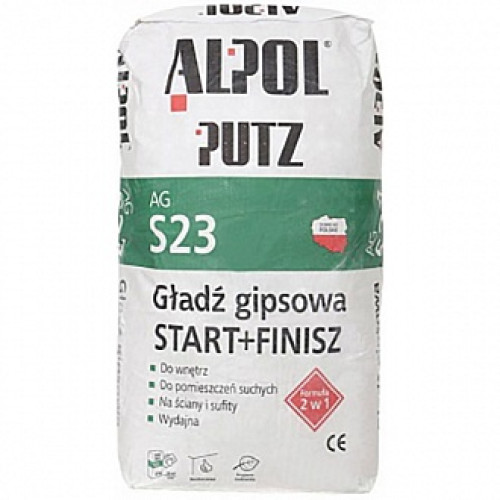 Шпаклівка Alpol 2 в 1 Putz AG S23 10 кг
