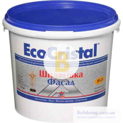 Шпаклівка EcoCristal Фасад ІР-21
