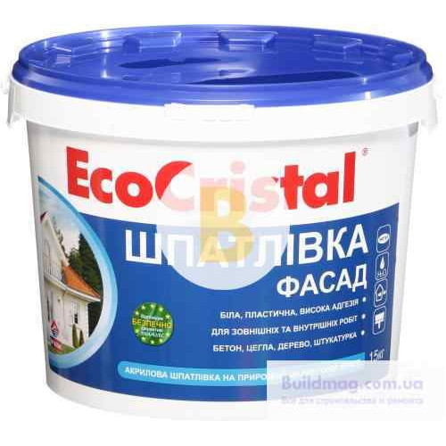 Шпаклівка EcoCristal Фасад ІР-21