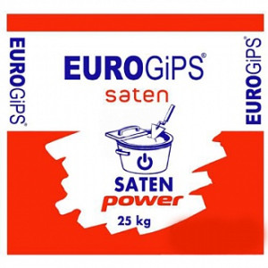 Шпаклівка EUROGIPS SatenPower 25 кг