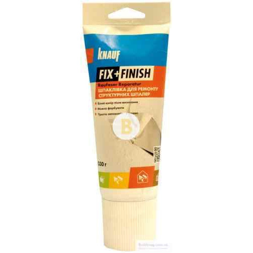 Шпаклівка Knauf F+F для ремонту структурних шпалер 330 г