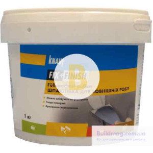 Шпаклівка ремонтна Knauf F+F для зовнішніх робіт 1 кг