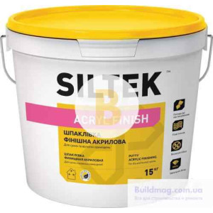 Шпаклівка Siltek Acryl Finish 15 кг