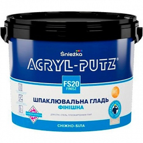 Шпаклівка Sniezka ACRYL-PUTZ 1,5 кг