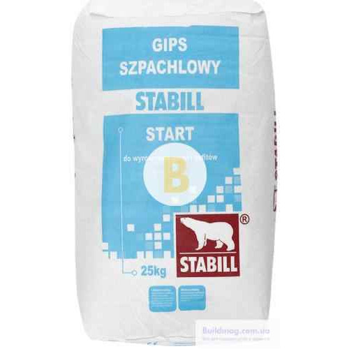 Шпаклівка STABILL PW-01 25 кг