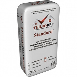 Штукатурка ТЕПЛОВЕР Standart 9 кг