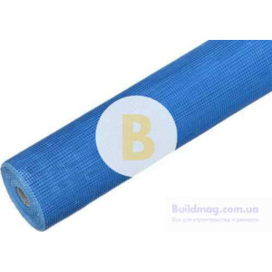 Сітка скловолокниста Fiberglass 145 синя (рулон 50 м.п.)