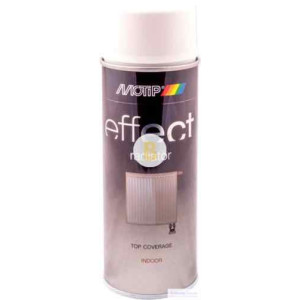 Аерозольна фарба Motip Deco Effect для побутових радіаторів білий мат 400 мл