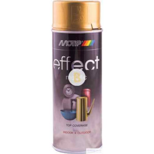 Аерозольна фарба Motip Deco Effect з ефектом металік золотий діамант 400 мл