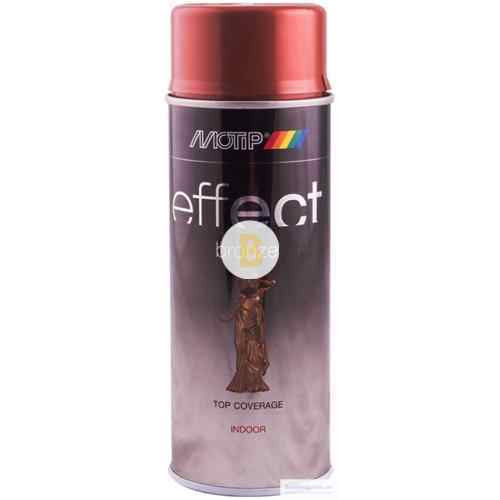 Аерозоляна фарба в балончику Motip Deco Effect з ефектом бронзи мідь 400 мл