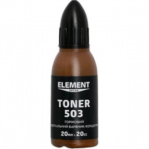 Цвет Element Decor Toner горіховий 20 мл