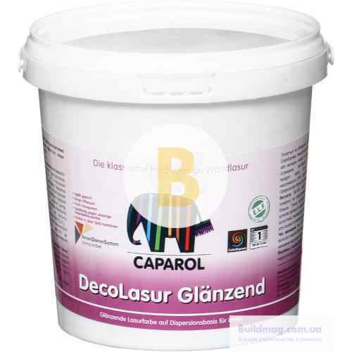 Декоративна фарба DecoLasur Glaenzend Caparol прозорий 1 л