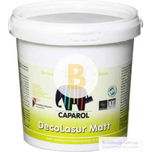 Декоративна фарба DecoLasur Matt Caparol білий 1 л