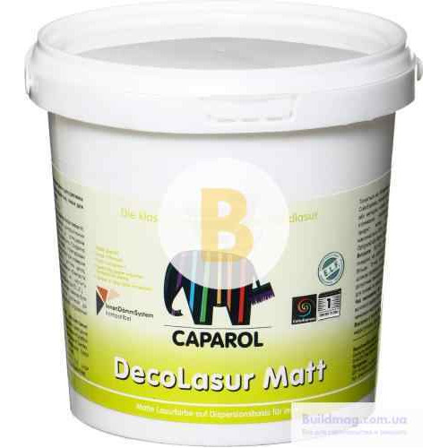Декоративна фарба DecoLasur Matt Caparol білий 1 л