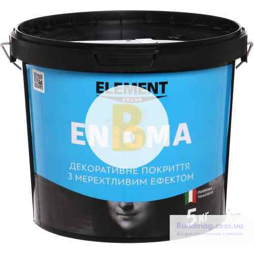 Декоративна фарба Decor Enigma Element Decor прозорий 5 кг