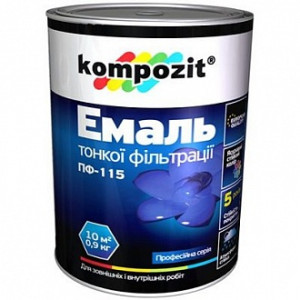 Емаль Kompozit алкідна ПФ-115 фісташковий глянець 0,9 кг