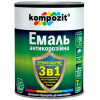 Емаль Kompozit антикорозійна 3 в 1 білий шовковистий мат 2,7 кг
