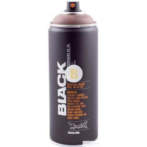 Фарба аерозольна Montana BLACK 8060 шоколадний мат 400 мл