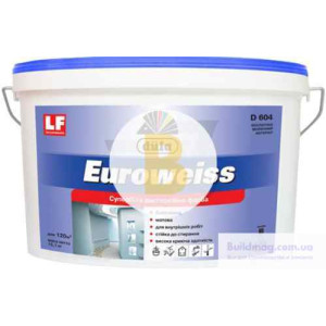 Фарба акрилова Dufa Euroweiss D604 мат білий 3,5 кг