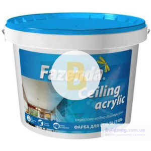 Фарба акрилова Fazenda Ceiling мат 1,2 кг