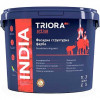 Фарба акрилова Triora India мат білий 5 кг