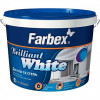 Фарба акрилова водоемульсійна Farbex Brilliant Whit мат білий 1,4 кг
