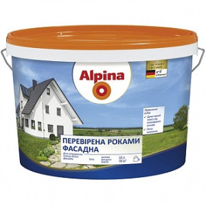 Фарба Alpina Перевірена роками білий 10л