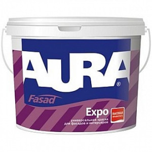 Фарба Aura Fasad Expo білий 1 л 1,48 кг