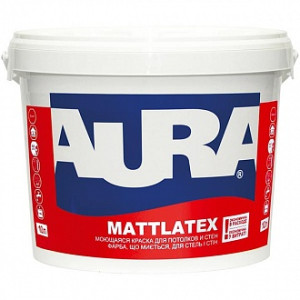 Фарба Aura Mattlatex білий 2,5 л 3,29 кг