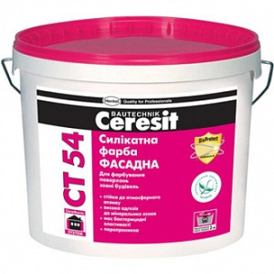Фарба Ceresit CT 54 База А білий 3 л 4 кг