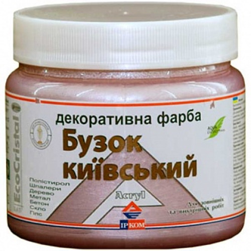 Фарба декоративна акрилова Ircom Decor київська бузок 0,1 л