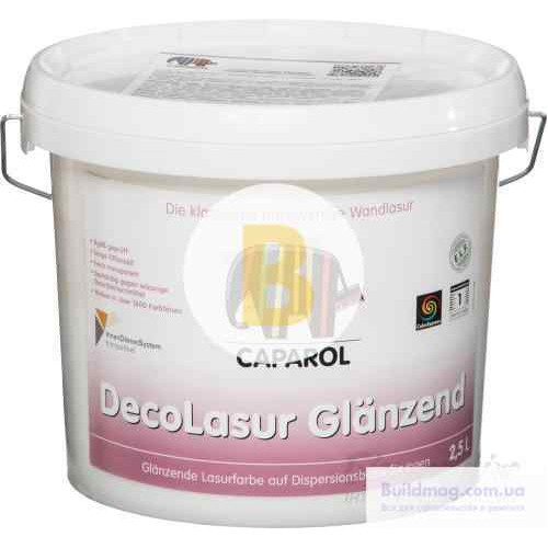 Фарба декоративна DecorLasur glaenze nd Caparol прозора 2,5 л