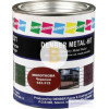Фарба Denber Metal Hit молоткова червоний шовковистий мат 0,75л