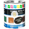 Фарба Denber Metal Hit молоткова чорний шовковистий мат 0,75л