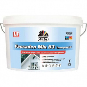 Фарба Dufa Fassaden Mix B3 Transparent база під тонування 4,5 л