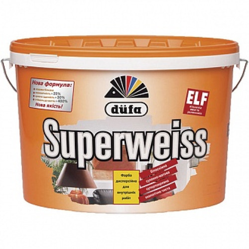 Фарба Dufa Superweiss D4 білий 2,5л