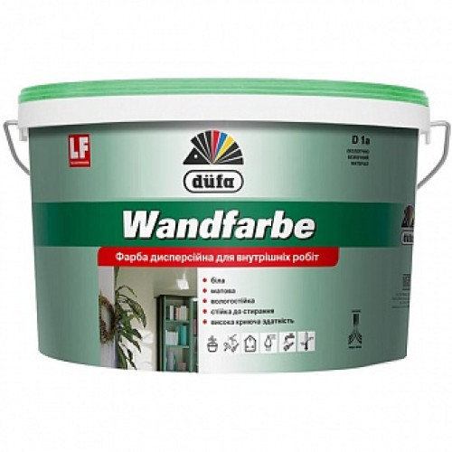 Фарба Dufa Wandfarbe D1a білий 10л 14кг