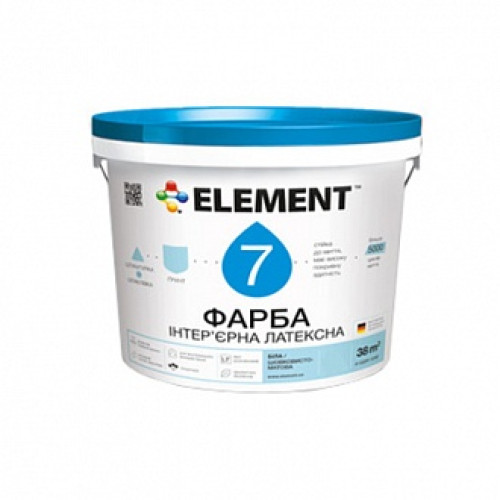Фарба Element 7 База А білий 10л